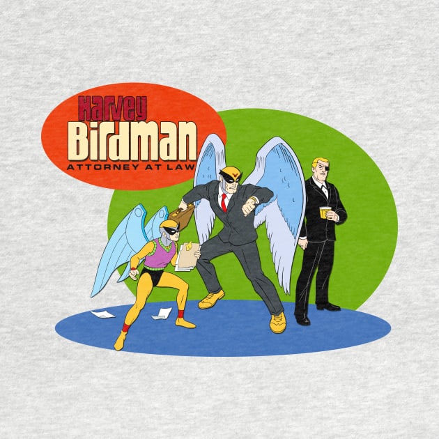 Harvey Birdman by BigOrangeShirtShop